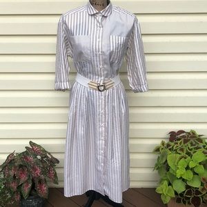 Vintage Mark, Fore & Strike Striped Dress 10p